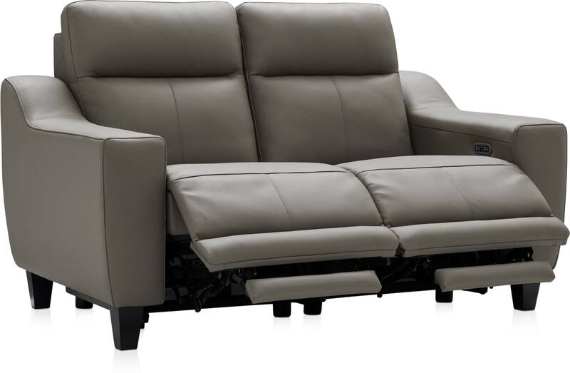 Vesper DualPower Reclining Loveseat Value City Furniture