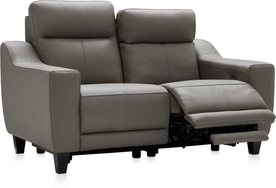 Vesper DualPower Reclining Loveseat Value City Furniture