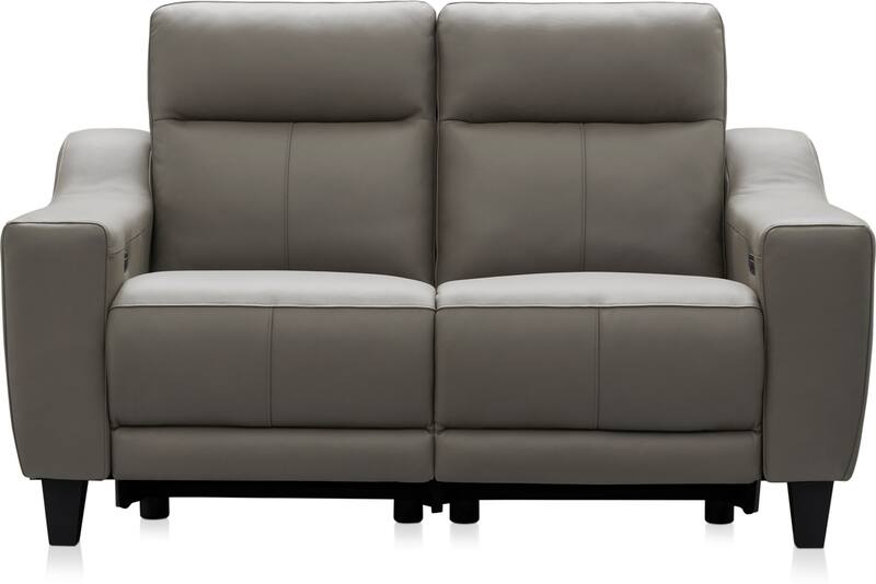 Vesper DualPower Reclining Loveseat Value City Furniture