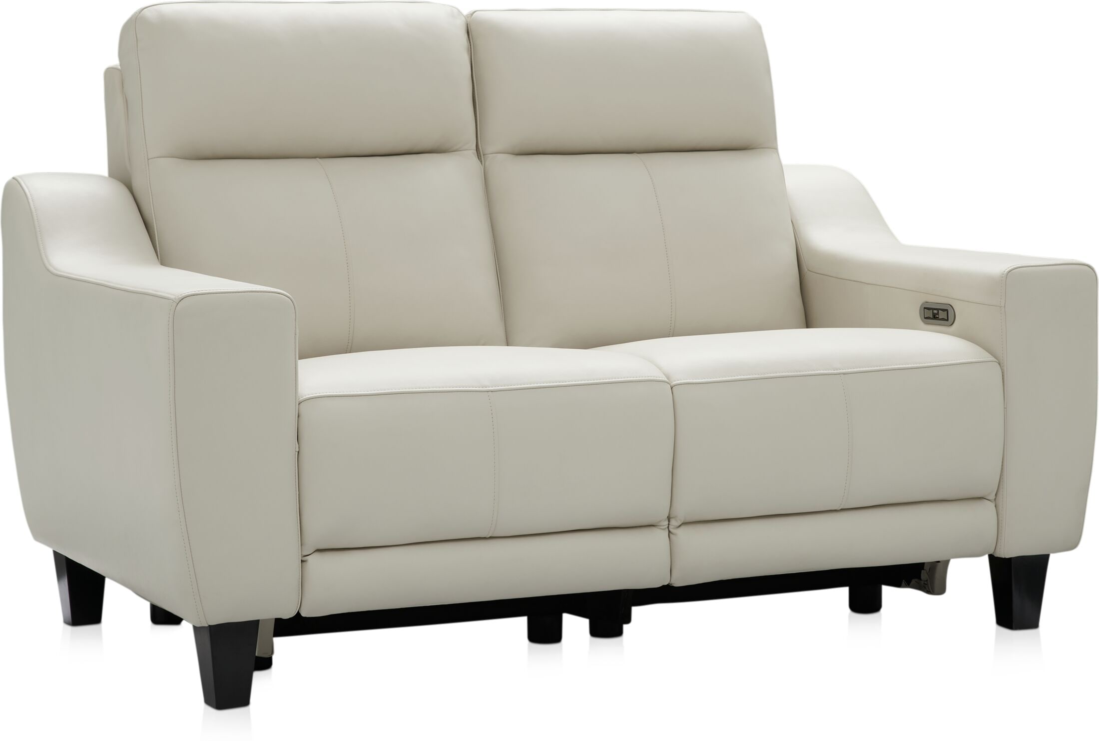 Messina leather power reclining sofa with power headrests ivory new arrivals