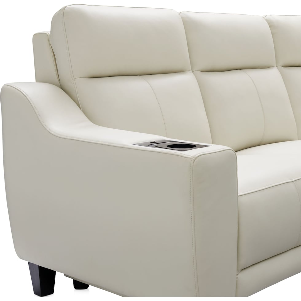 vesper white sofa   