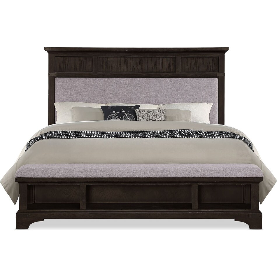 Victor Bookcase Footboard Bed Value City Furniture
