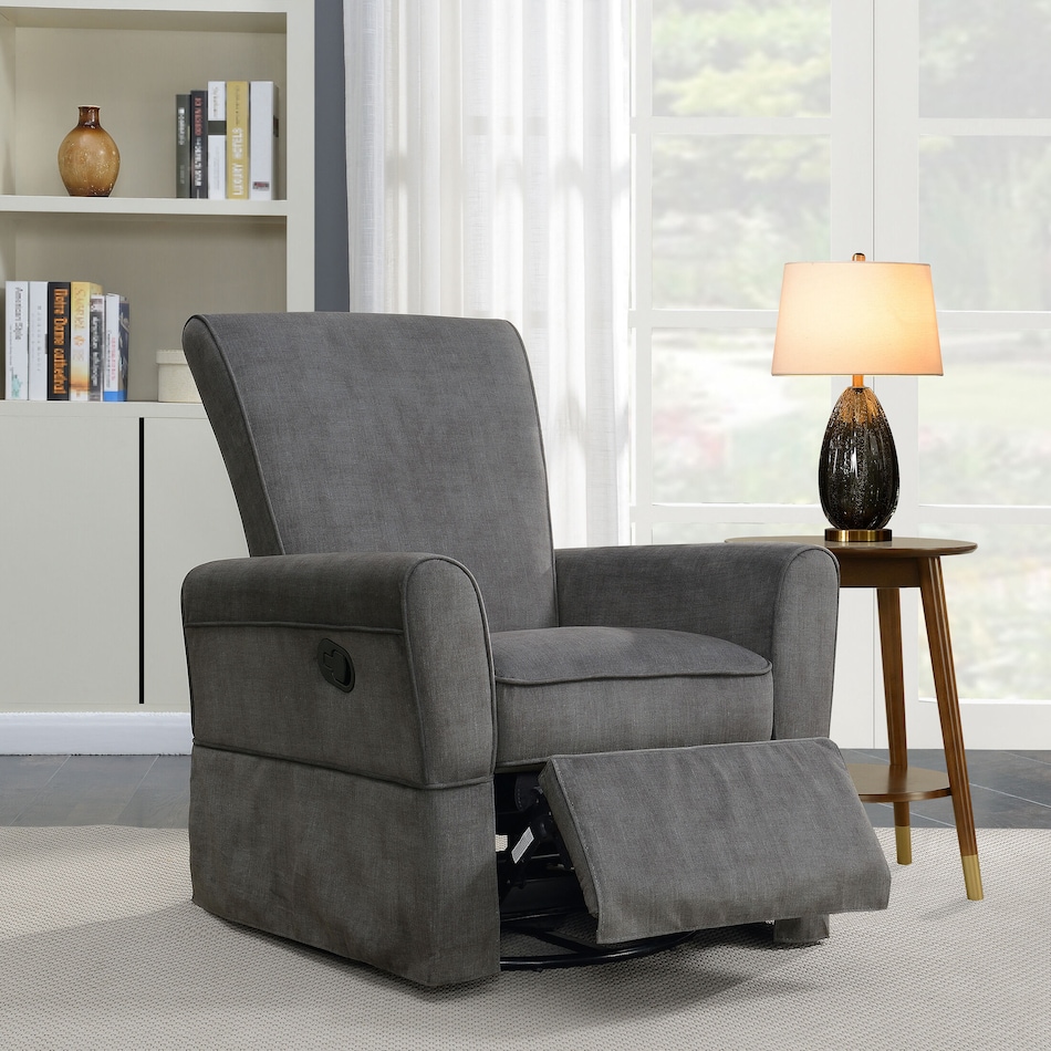 Vida Manual Swivel Recliner | Value City Furniture