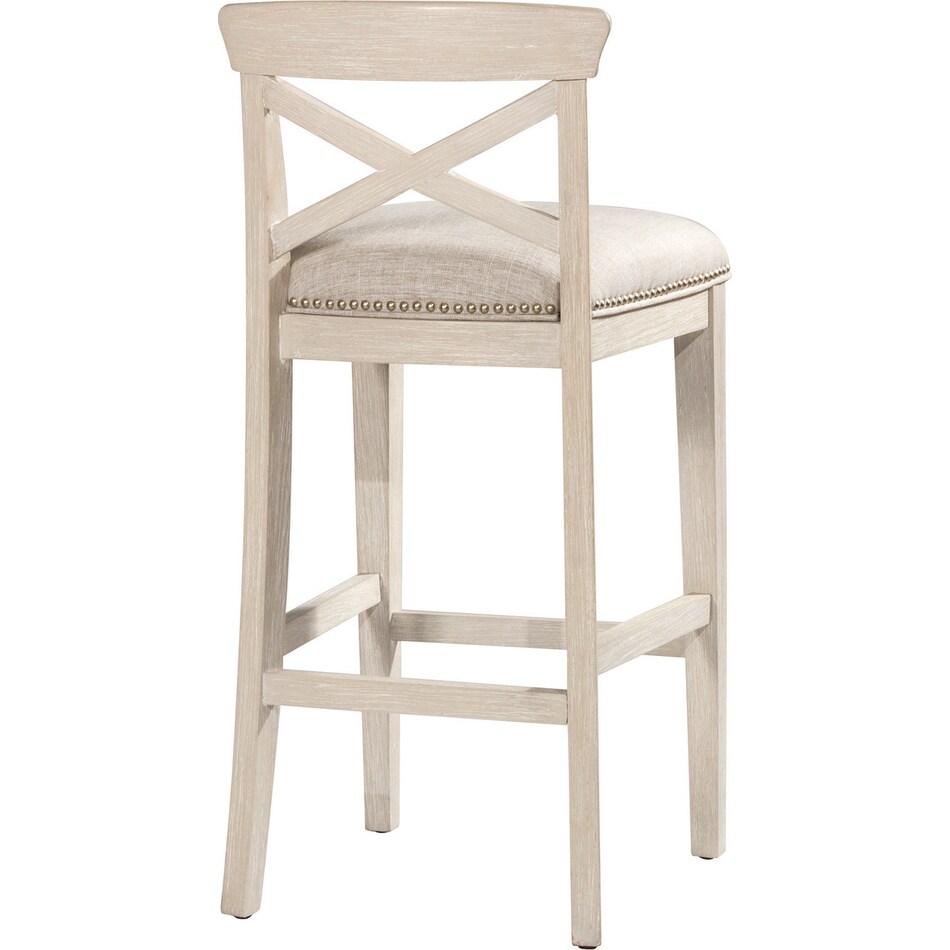 vidar white counter height stool   