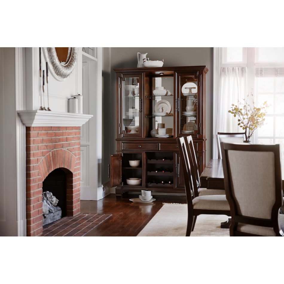 Vienna Buffet and Hutch Value City Furniture