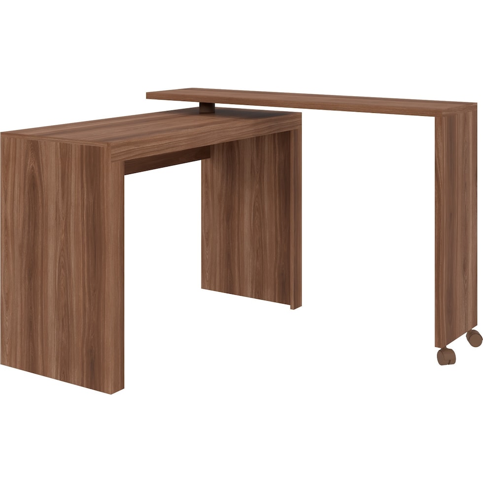 vigo dark brown desk   