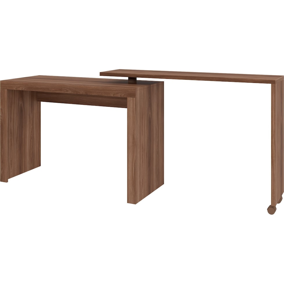 vigo dark brown desk   