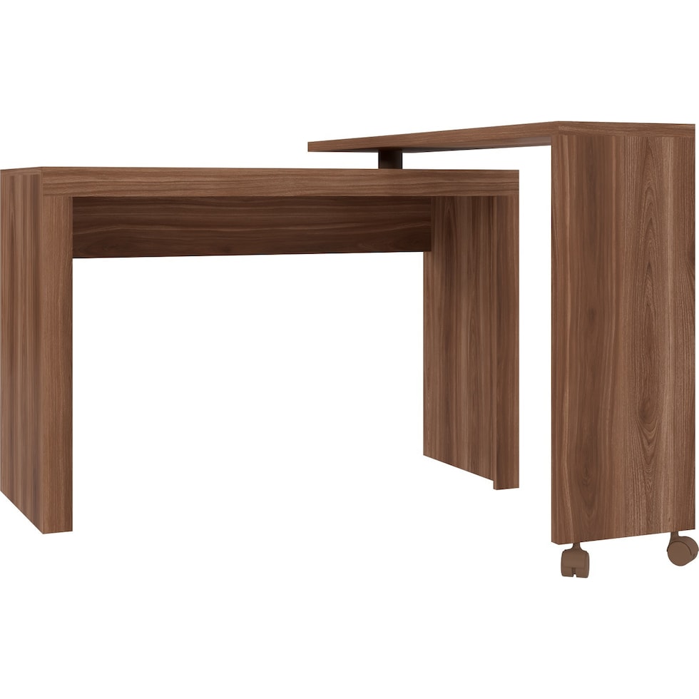 vigo dark brown desk   