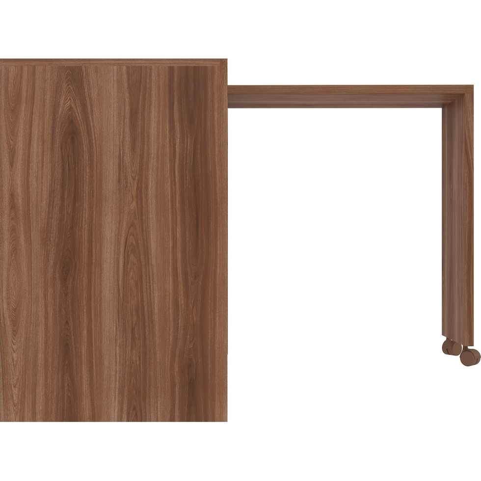 vigo dark brown desk   