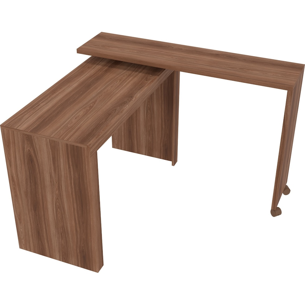 vigo dark brown desk   