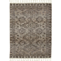 villares gray area rug  x    