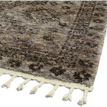 villares gray area rug  x    