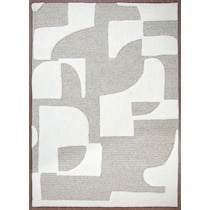 villena ivory silver area rug  x    