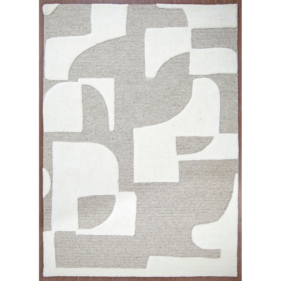 villena ivory silver area rug  x    