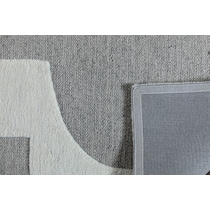 villena ivory silver area rug  x    