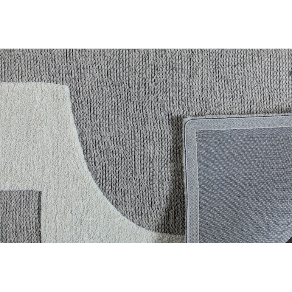 villena ivory silver area rug  x    