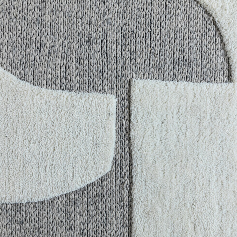 villena ivory silver area rug  x    