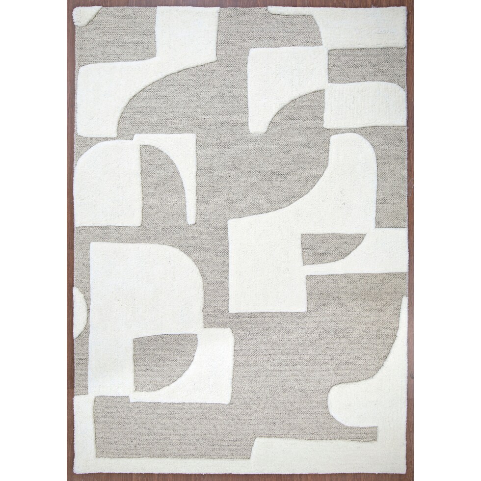 villena ivory silver area rug  x    