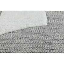 villena ivory silver area rug  x    