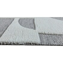 villena ivory silver area rug  x    