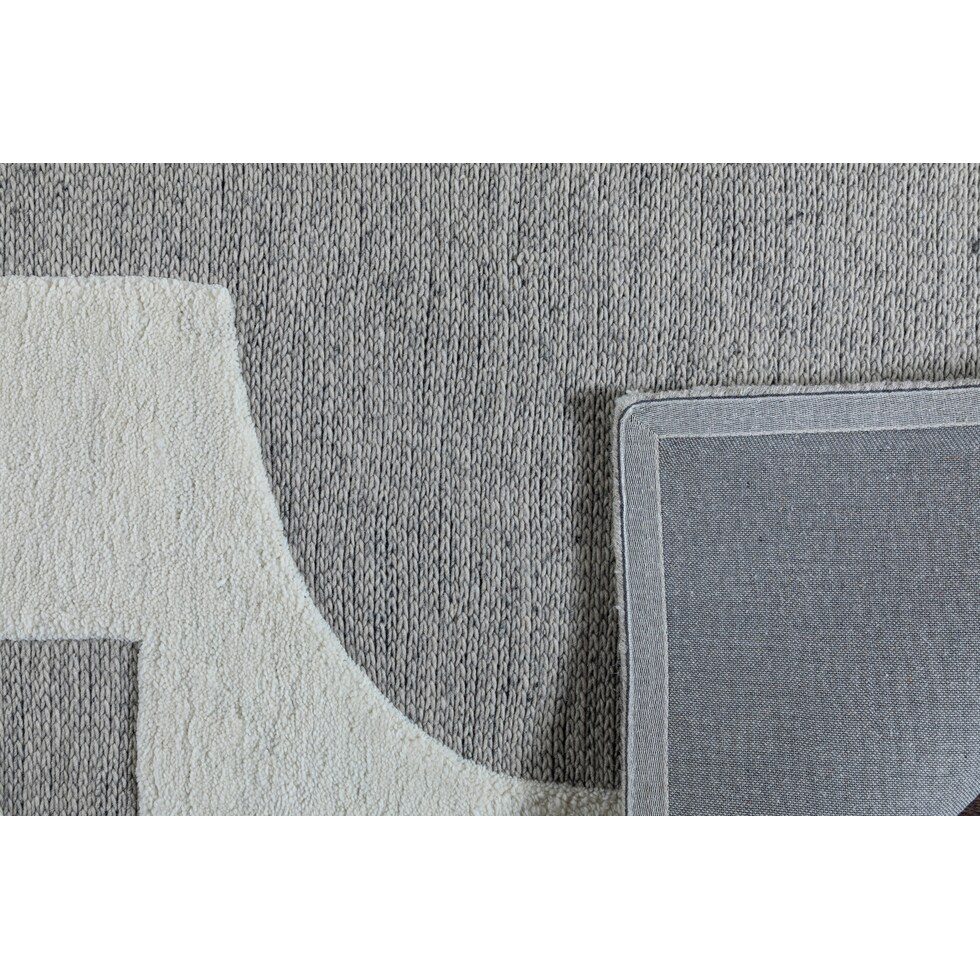 villena ivory silver area rug  x    
