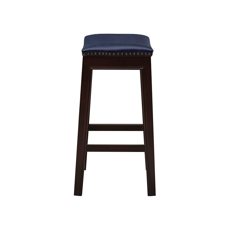 vincenzo blue counter height stool   