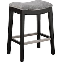 vincenzo gray counter height stool   