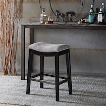 vincenzo gray counter height stool   