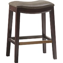 vincenzo neutral counter height stool   