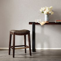 vincenzo neutral counter height stool   