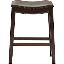 vincenzo neutral counter height stool   