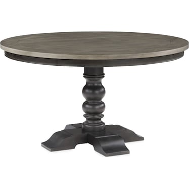 Vineyard Round Dining Table and 4 Dining Chairs