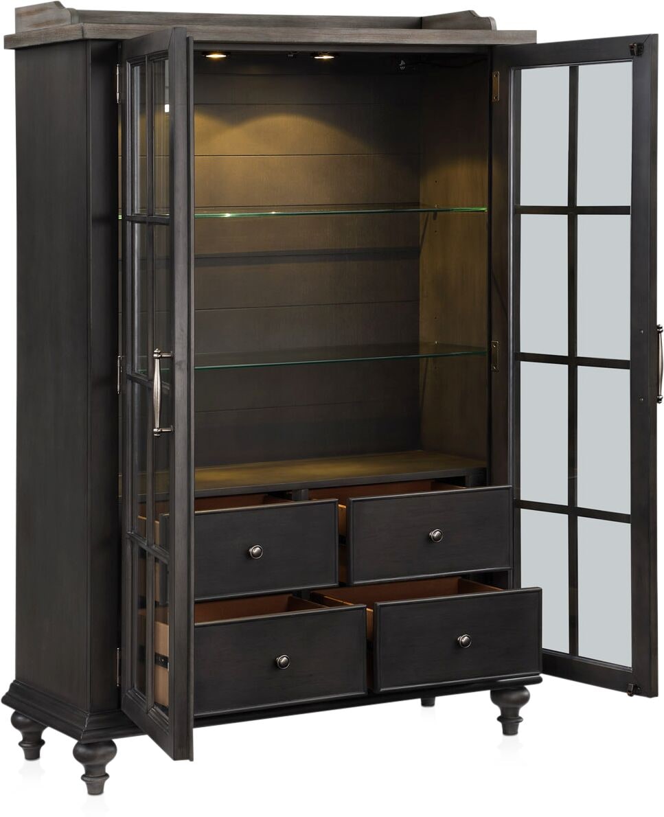 Value city on sale china cabinets