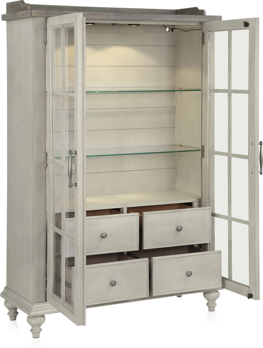 Value city store curio cabinets