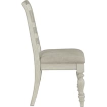 vineyard white dining chair   