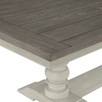 vineyard white dining table   