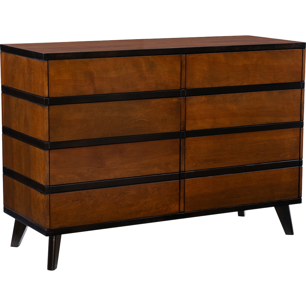 vino dark brown dresser   