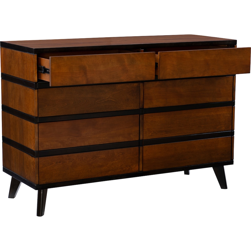 vino dark brown dresser   