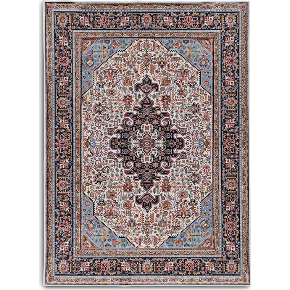 vinson blue area rug  x    