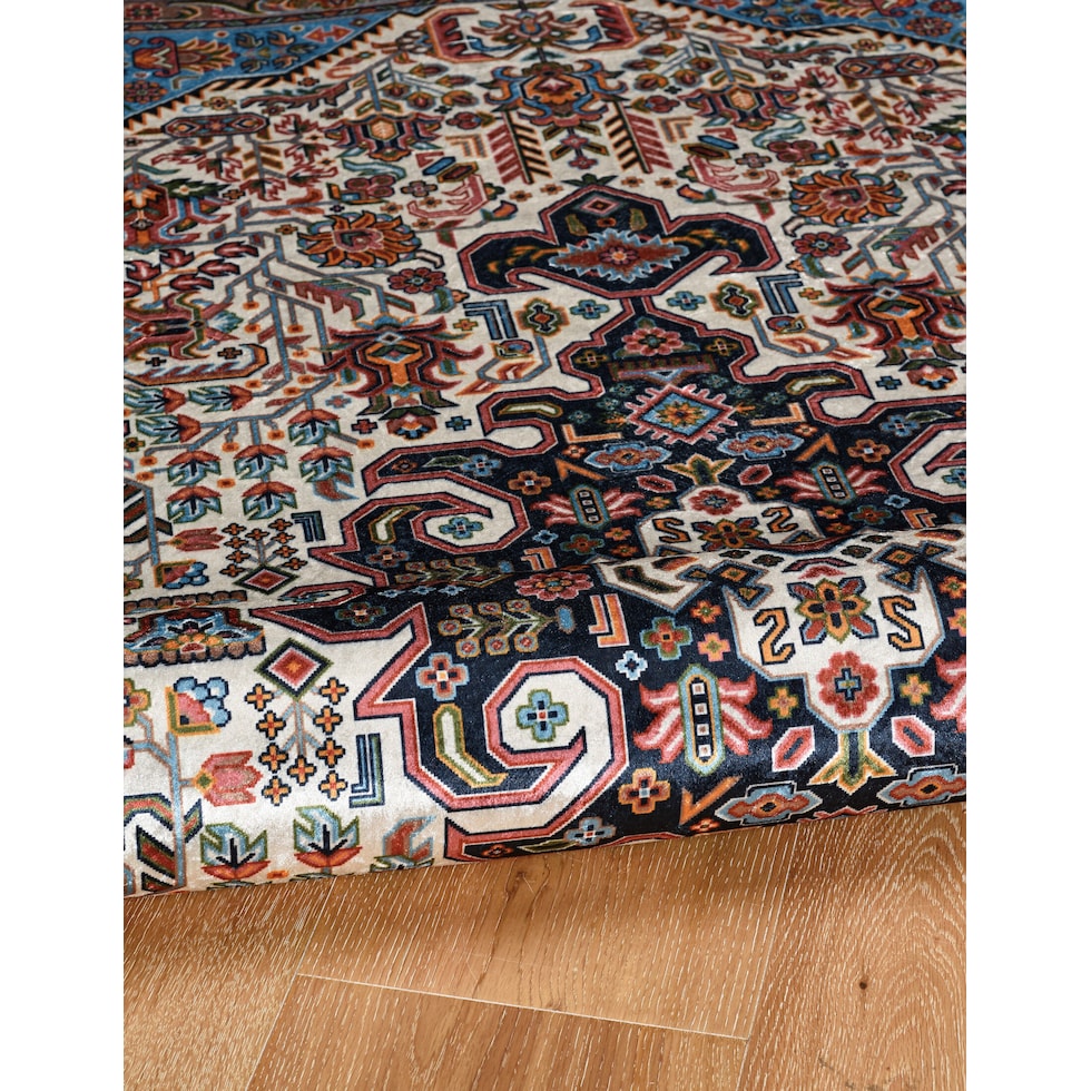 vinson blue area rug  x    