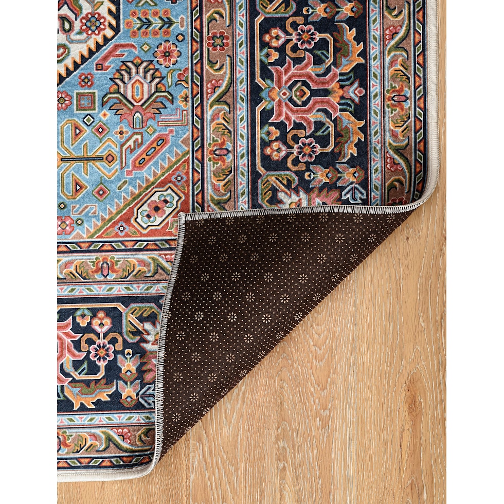 vinson blue area rug  x    