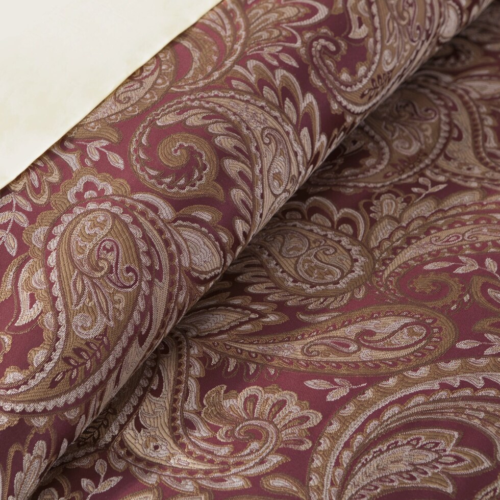 violet red queen bedding set   