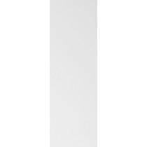 virgil white chrome end table   