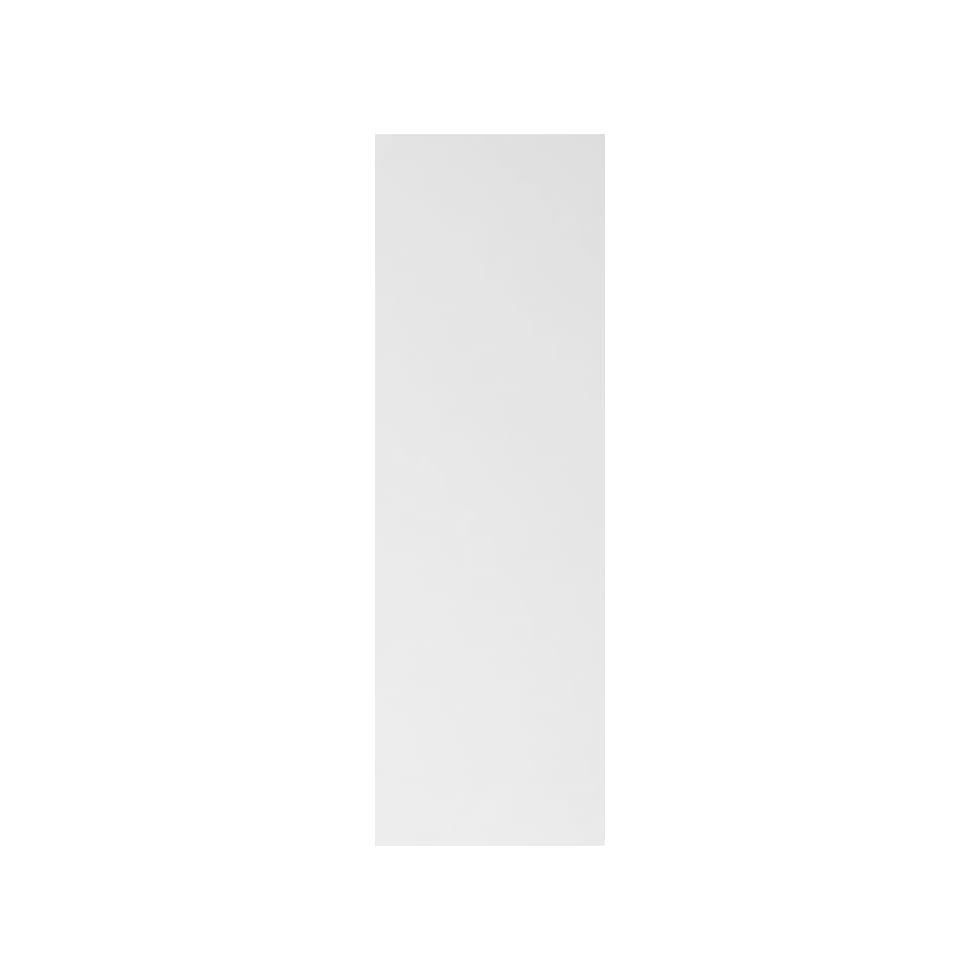 virgil white chrome end table   