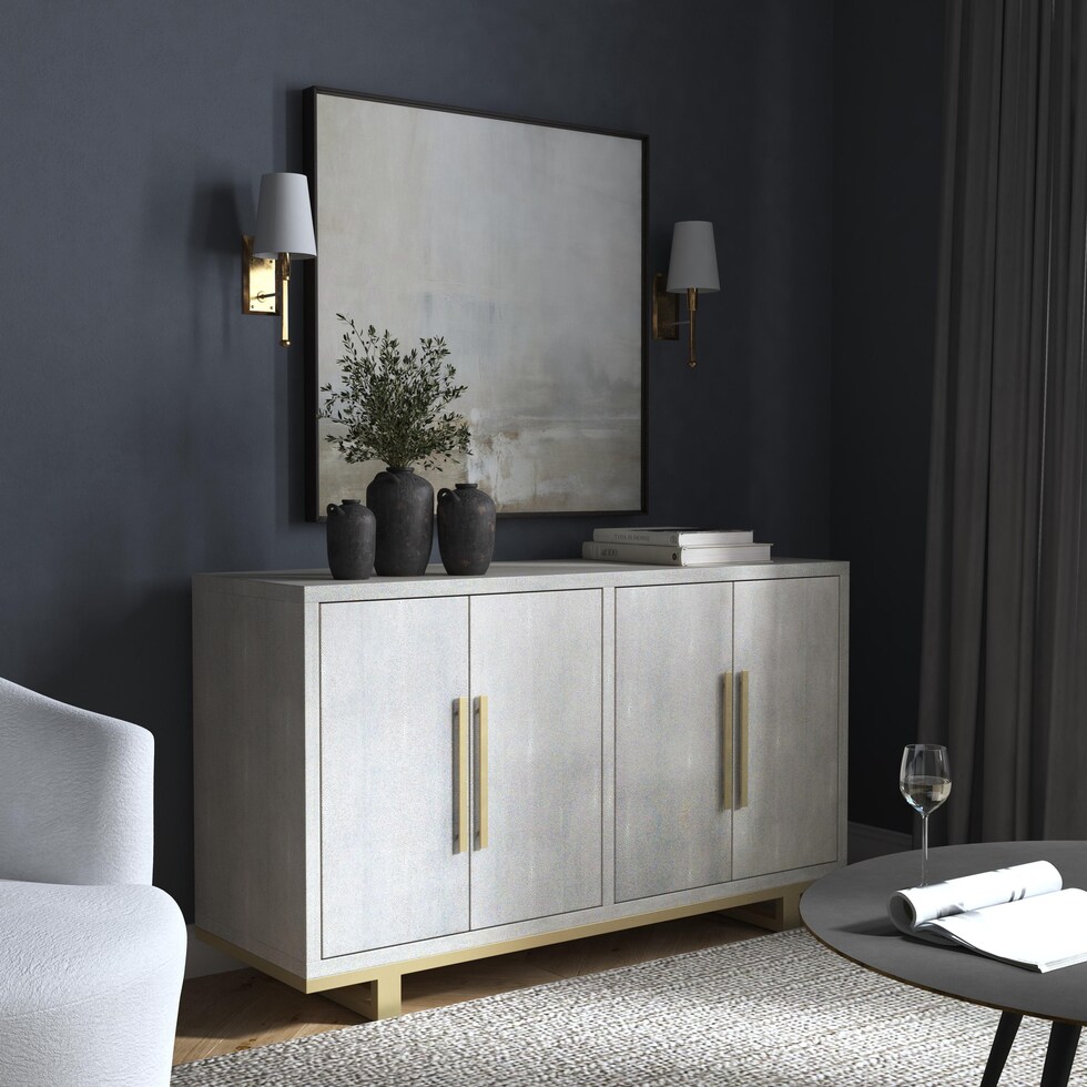 virginia gray sideboard   