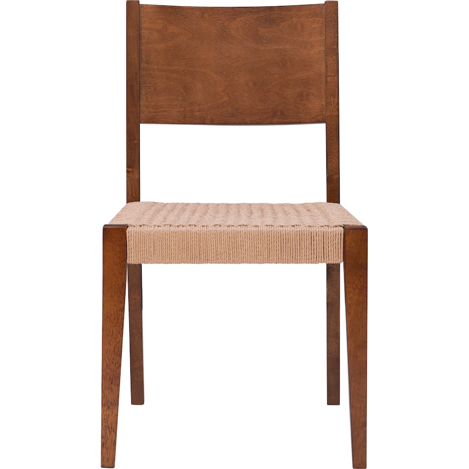 vittorio dark brown chair   