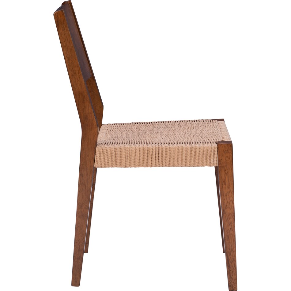 vittorio dark brown chair   