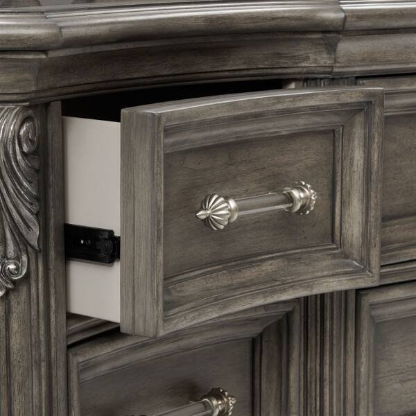 Vivian 5Piece Bedroom Set with Dresser and Mirror Value City Furniture