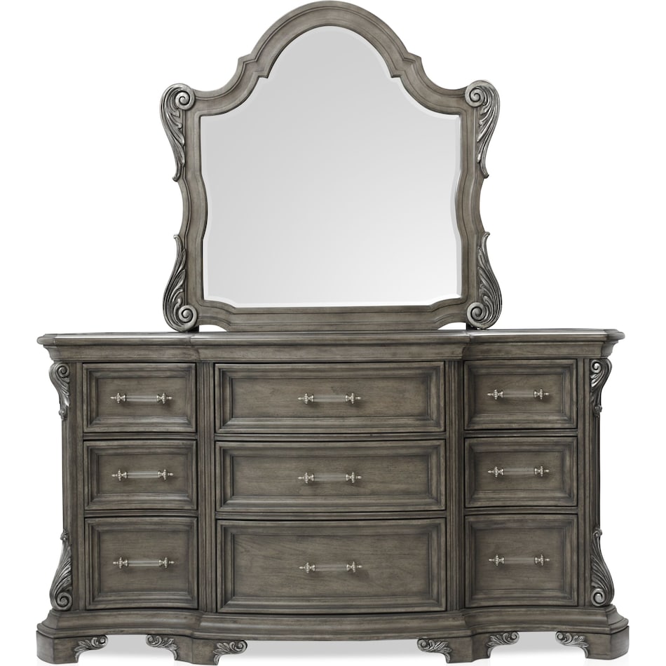 vivian gray dresser and mirror   