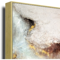 volcanic sympho neutral wall art   